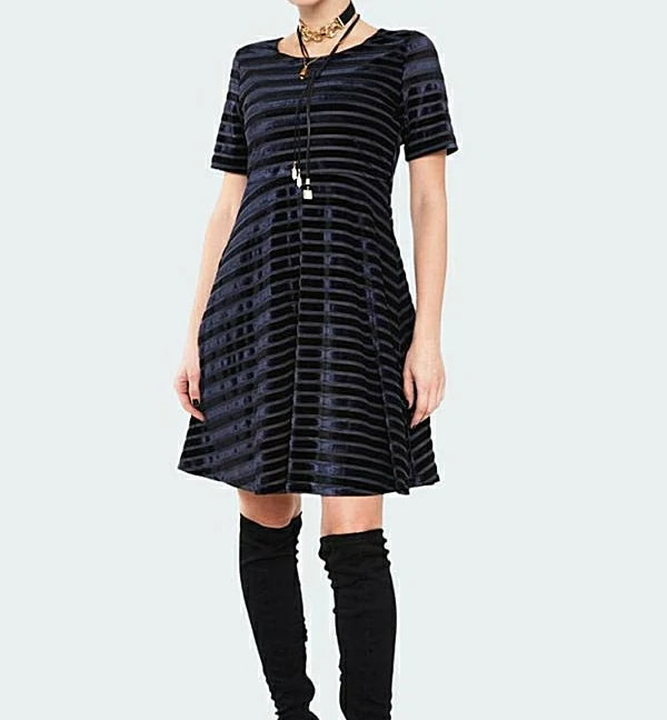 Robe Jawbreaker en velours DRA 9351