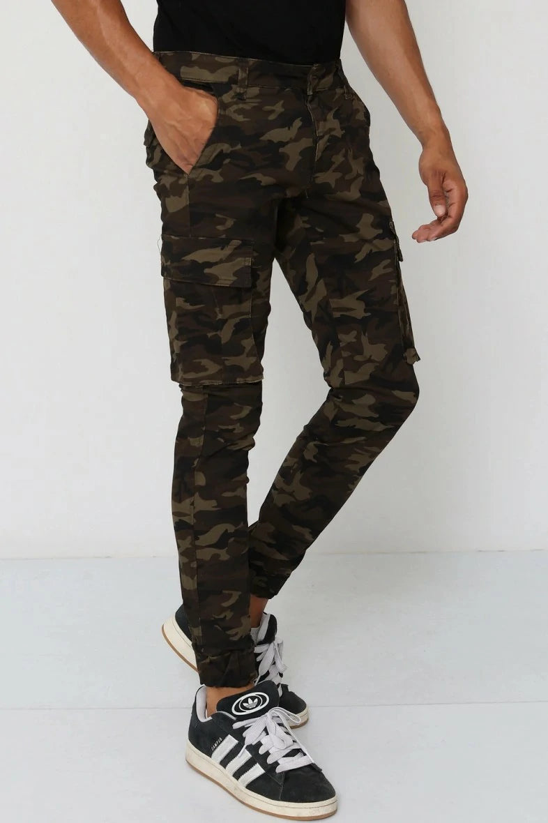 Pantalon cargo camouflage 5039