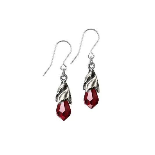 Boucle d'oreille Alchemy larme de sang E437