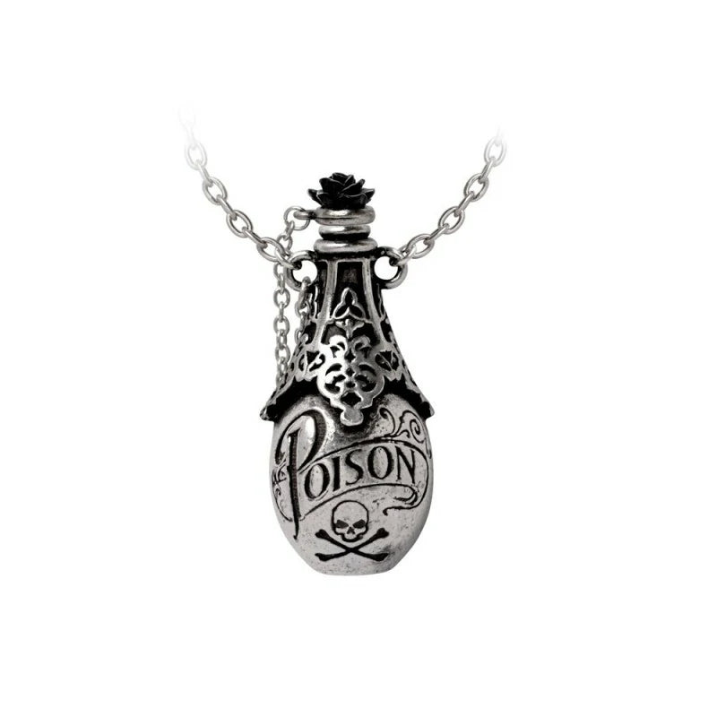Collier Alchemy fiole poison P940