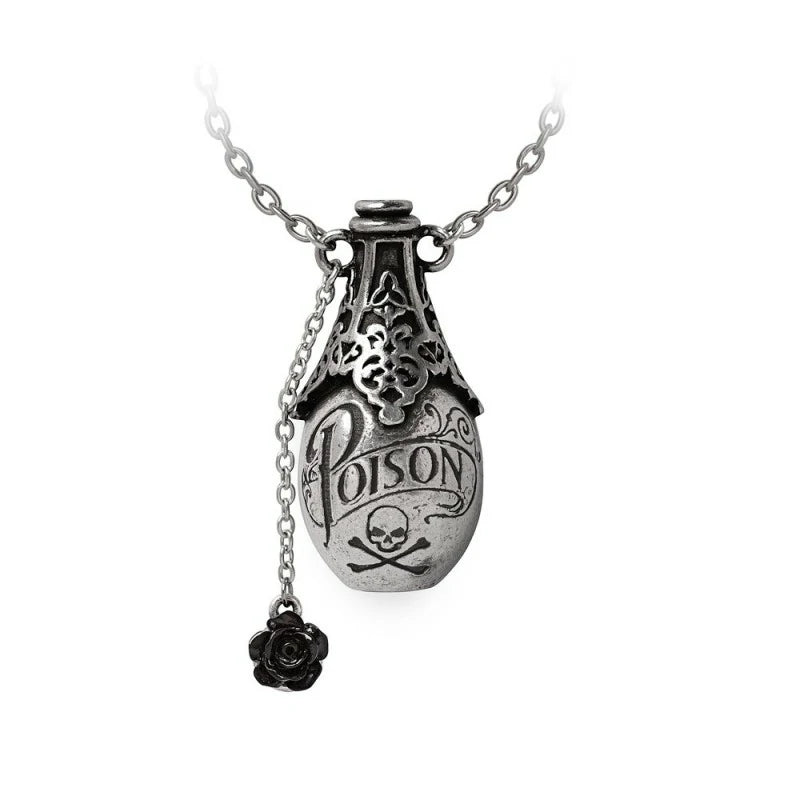 Collier Alchemy fiole poison P940
