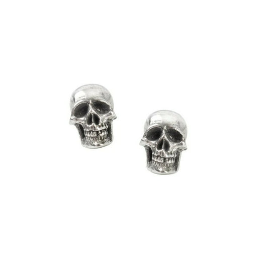 Boucle d'oreille Alchemy tête de mort E342