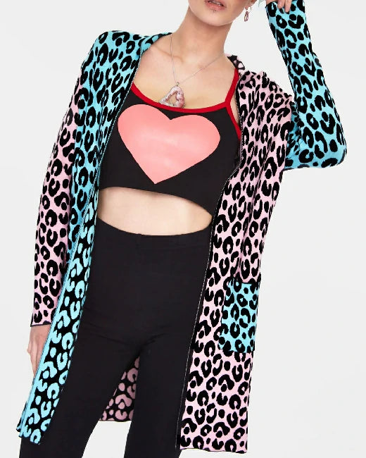Gilet léopard pastel Jawbreaker CAA 3250