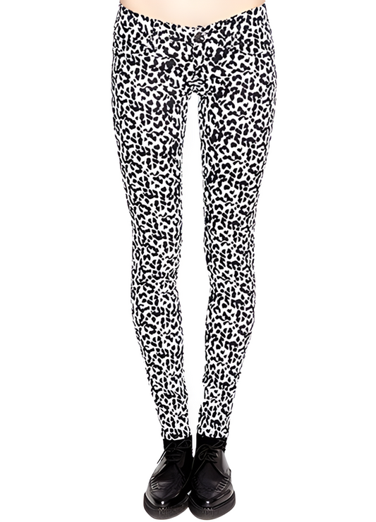 Pantalon Tripp NYC skinny léopard pour femme IS6235P
