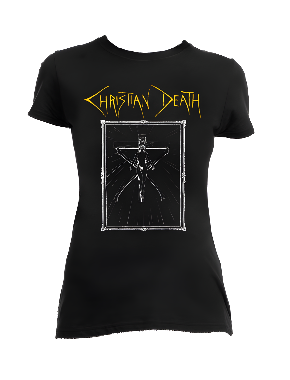 T-shirt femme CHRISTIAN DEATH logo