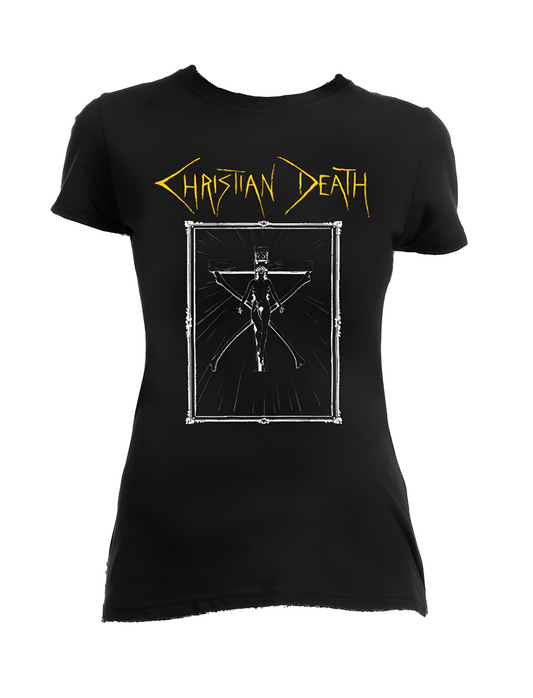 T-shirt femme CHRISTIAN DEATH logo