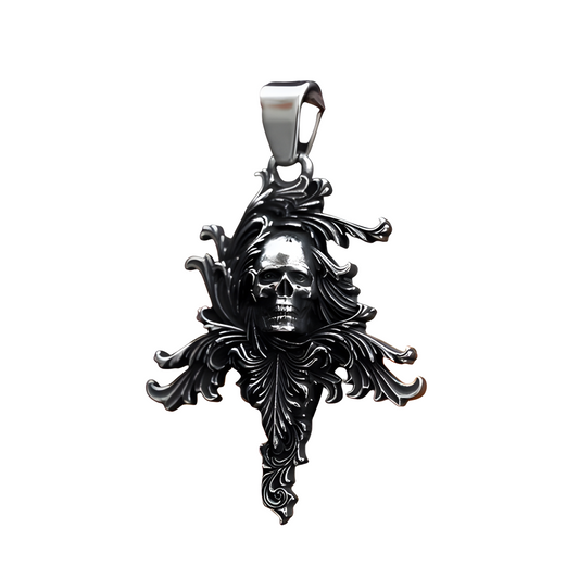 Collier Moon Attic crâne baroque MA-BP8-1062