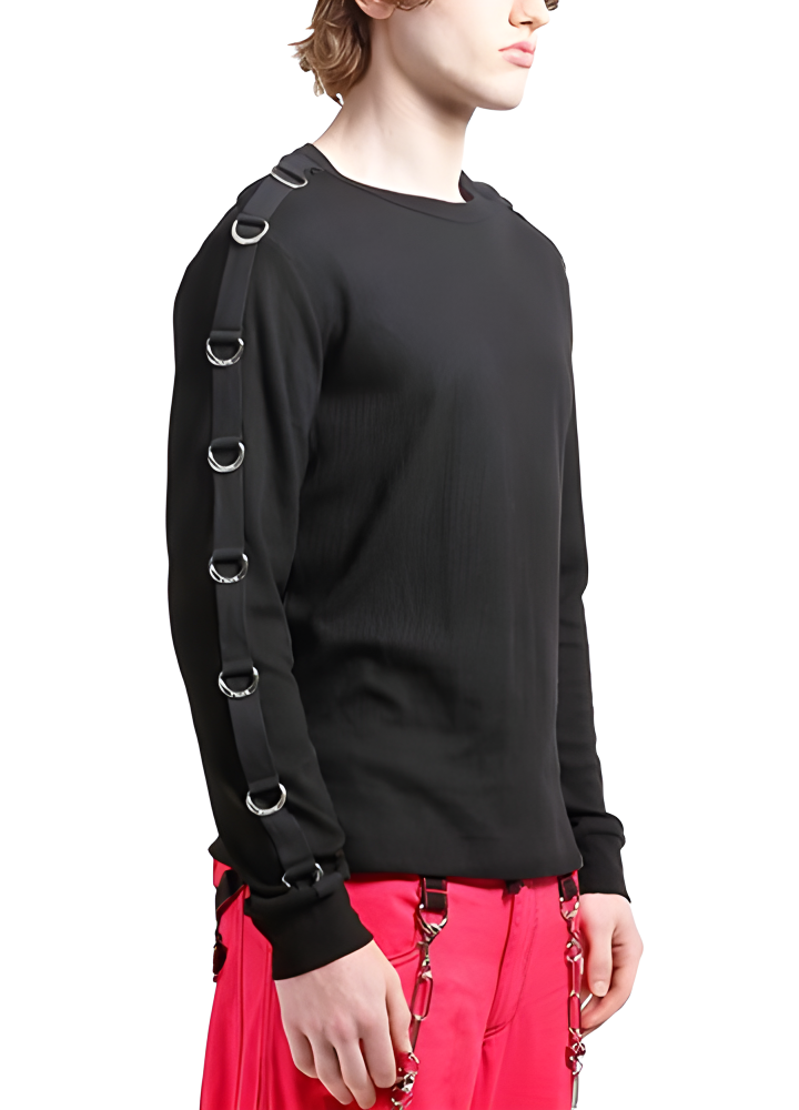 Top Tripp NYC longues manches pour homme style gothique / punk / métal TM927M