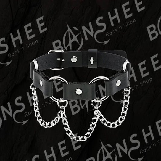 ras-de-cou-choker-gothique-anneaux-chaines-cuir-pu-ltyq07