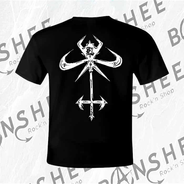 T-shirt officiel Loudblast Logo noir avec impressions verso