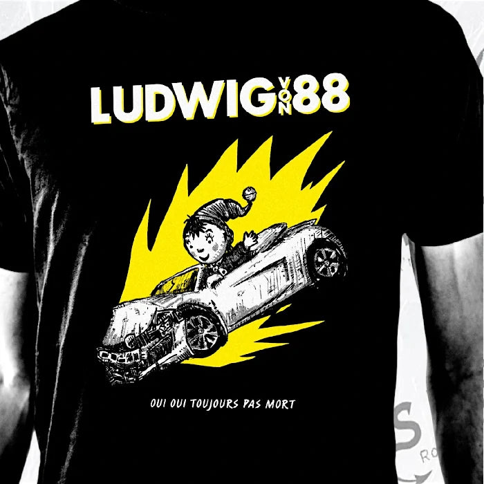 T-shirt noir Ludwig Von 88 Toujours pas mort