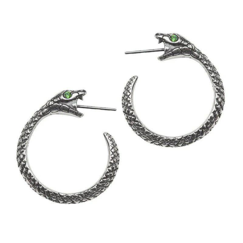Boucle d'oreille Alchemy serpent E403