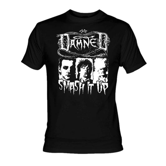 T-shirt mixte THE DAMNED smash it up