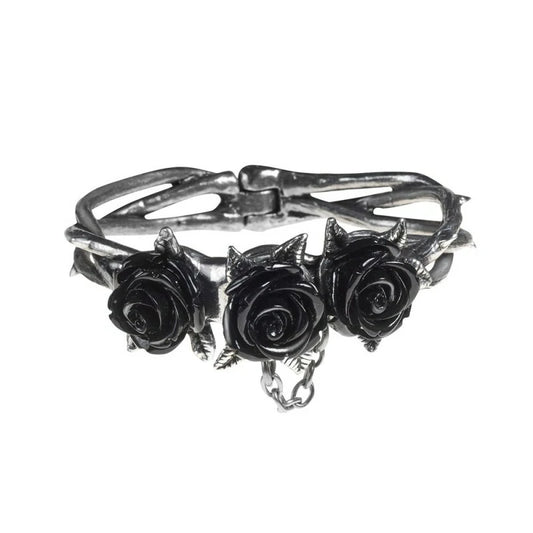 Bracelet Alchemy tiges nouées de roses noires A125